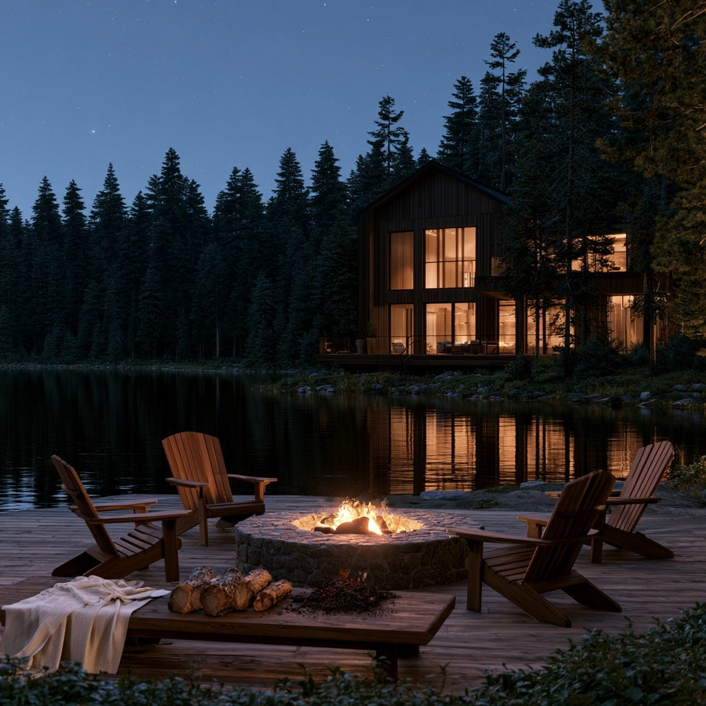 Bougie parfumée Nuances & Co. — Fin de semaine au chalet
