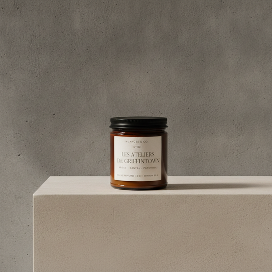 Bougie parfumée N° 02 — Les ateliers de Griffintown